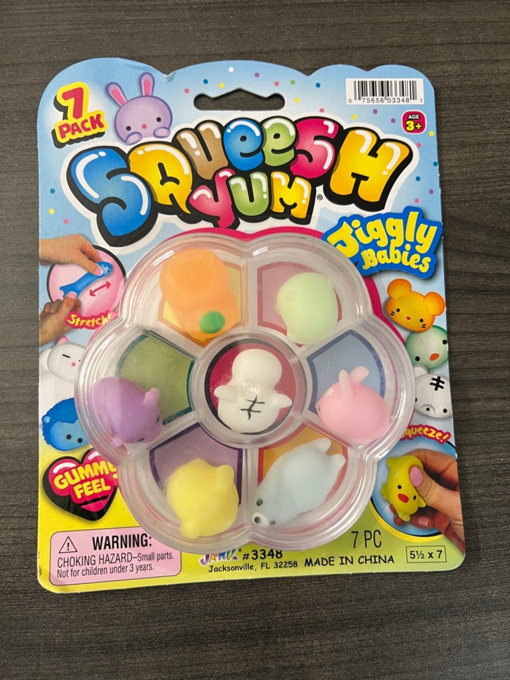 Jiggly Babies 7-Pack Kids Toy - Multicolor
